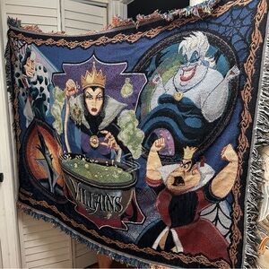 Disney Villains Tapestry Throw Blanket